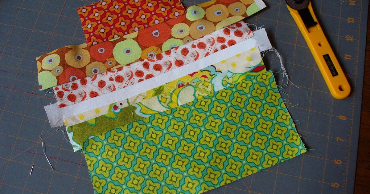 miesmama I ♥ string quilt blocks