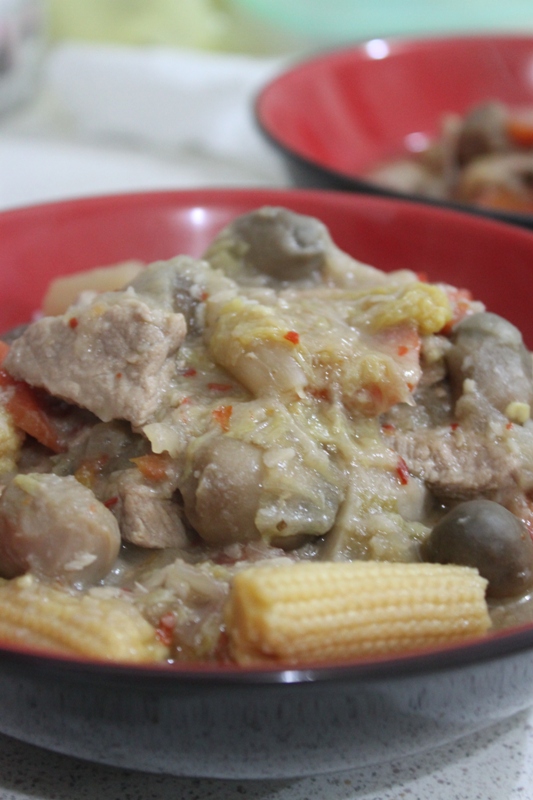 More than Words Slow Cooked Yam and Chinese Cabbage Pork Stew