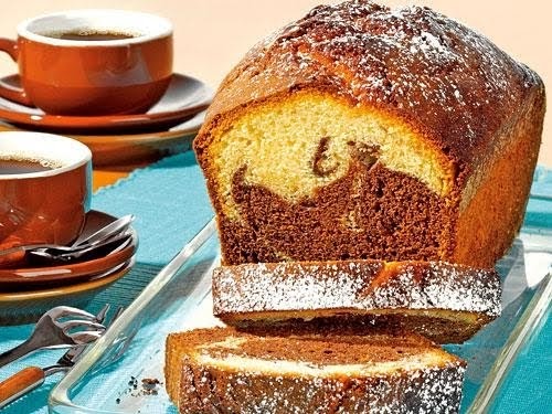 COCINA TIPICA CHILENA: QUEQUE MARMOL o MARMOLEADO