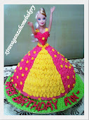 BARBIE DOLL CAKE