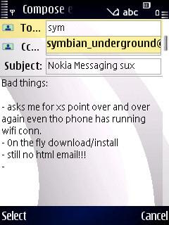 Nokia Messaging email