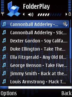 FolderPlay Symbian S60 music player