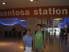 At Sentosa...