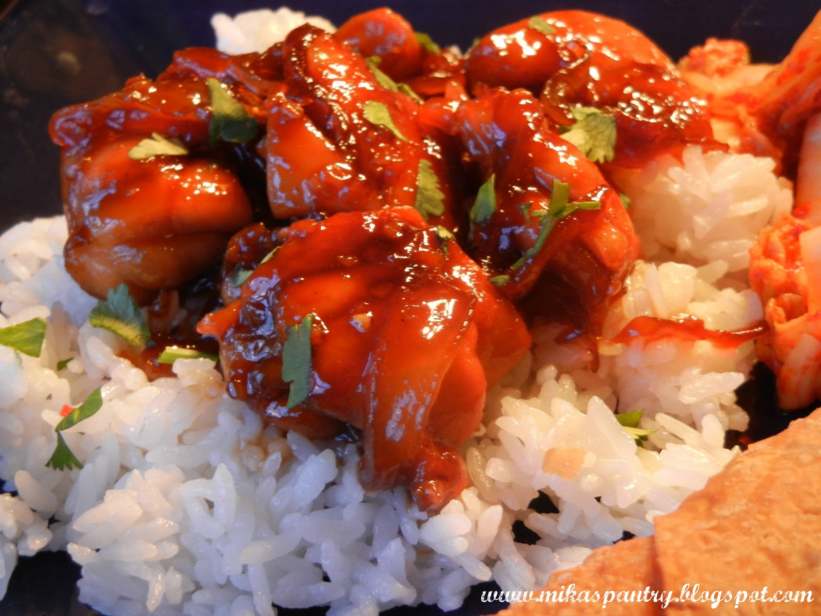 Mika's Pantry Caramel Chicken