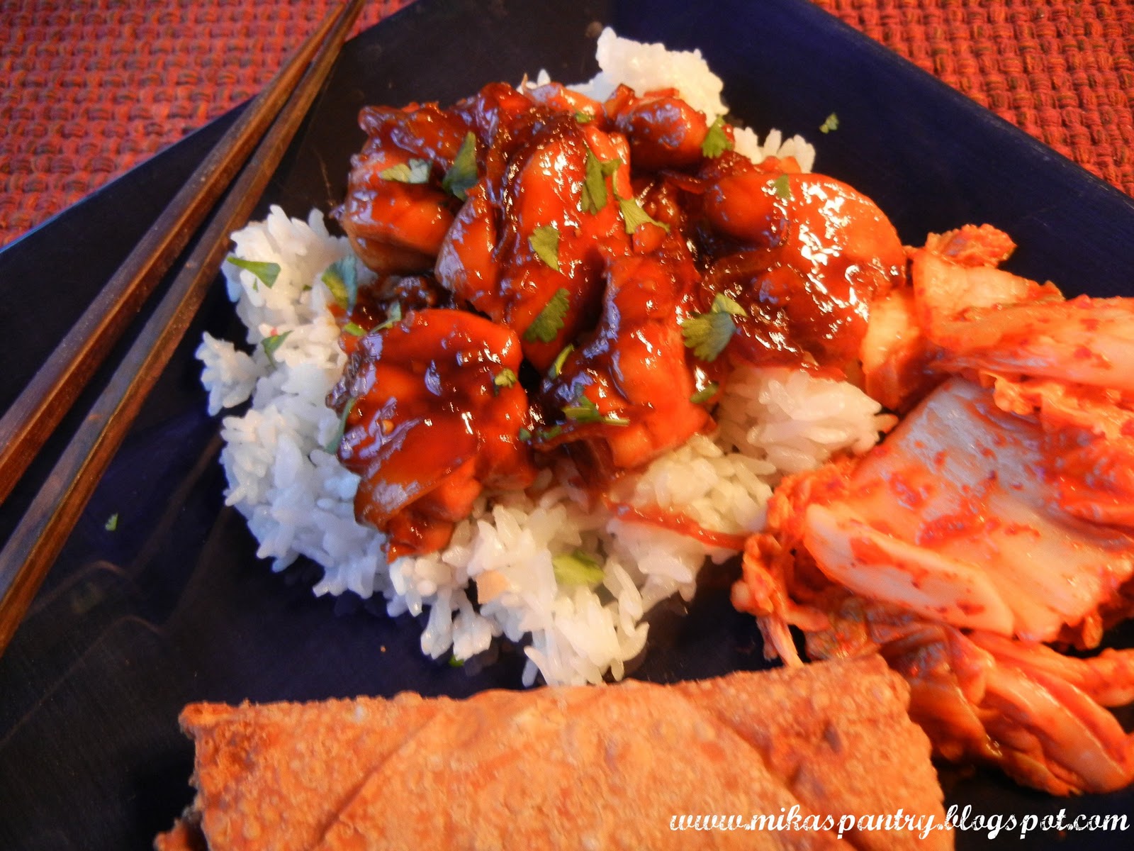 Mika's Pantry Caramel Chicken