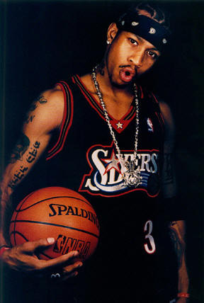 allen iverson, he brought the hood to the game; issues & views