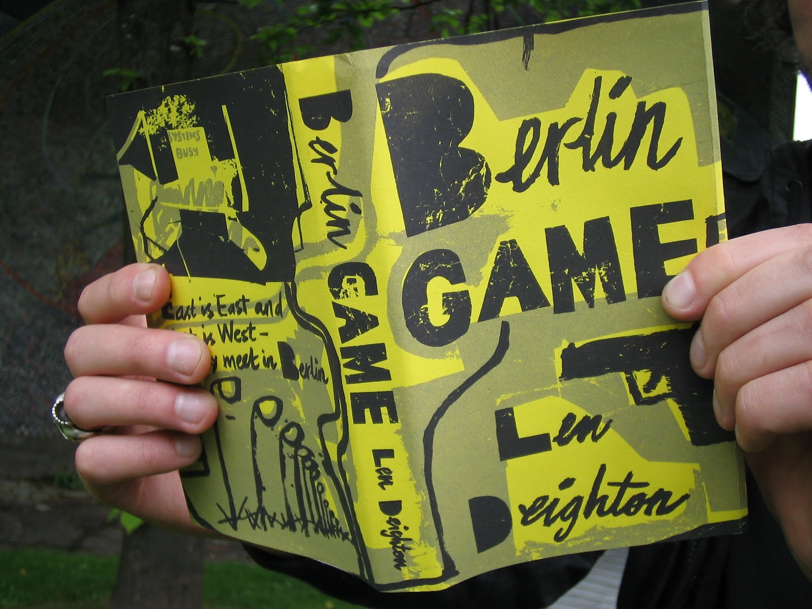 emieye Screen Printed Book Covers