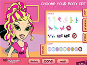  لعبة ترتيب مظهر براتز  Bratz Makeover Game 