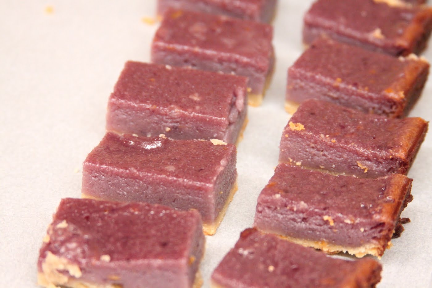 ShowFood Chef Blackberry Buttermilk Pie Bars