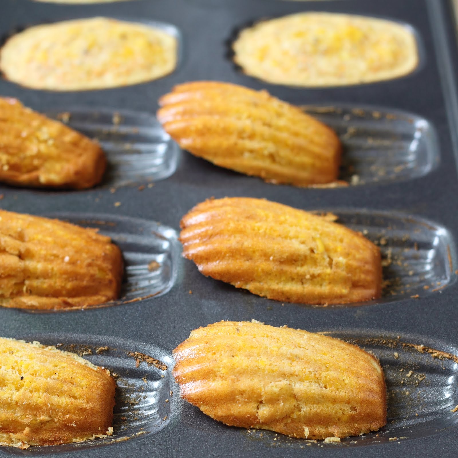 ShowFood Chef Savory Corn Madeleines