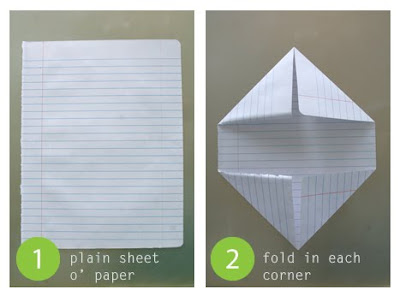 cool way to fold a note