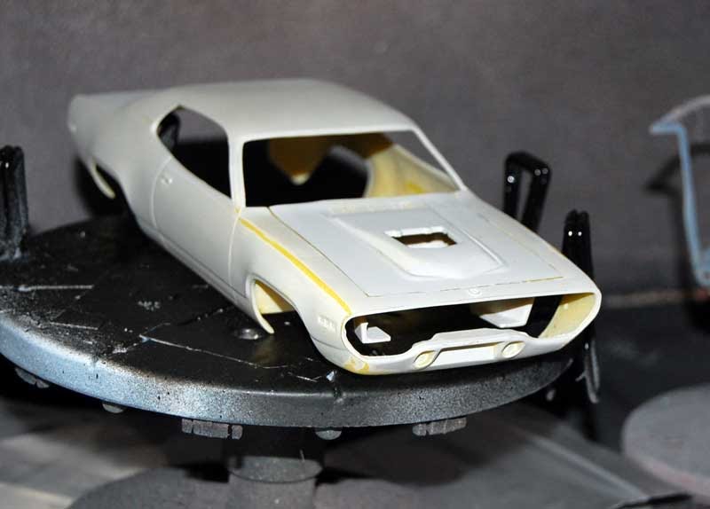 Model Car Builder Blog 71 Roadrunner Vinyl Top