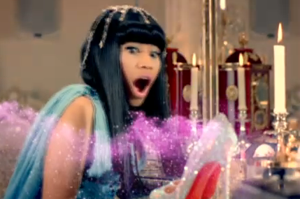 A beautiful life.: Nicki Minaj's fairy tale fashion.
