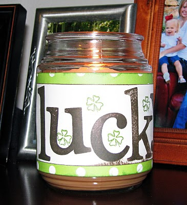lucky+candle+jar+lulus+tiles | More Fun St. Patrick's Ideas | 7 |