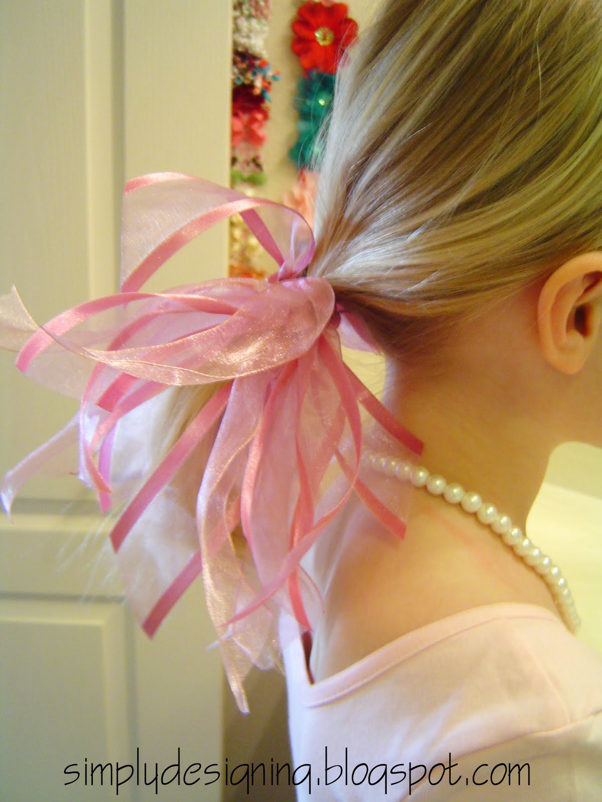 In case you missed it...so simple Fancy Ribbon TuTu and hair accessory