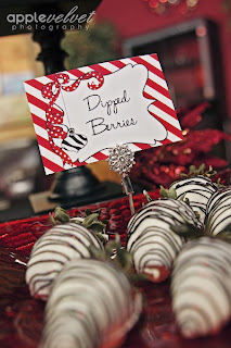 dipped+berries | Ornament Exchange Party - FREE Invitation and a Banner GIVEAWAY! | 14 |