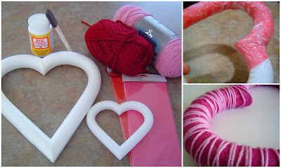 Heart+Collage | Tissue Paper and Yarn Heart | 10 |