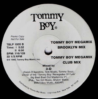 3D - Tommy Boy Megamix [12'' Vinyl 1985]