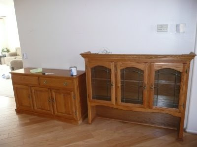 Addicted to Homes: Hutch Makeover from 2009