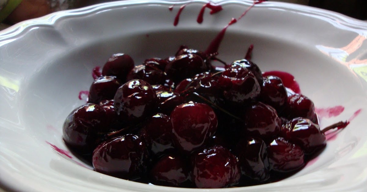 I Like to Eat Stewed Cherries (with stems)