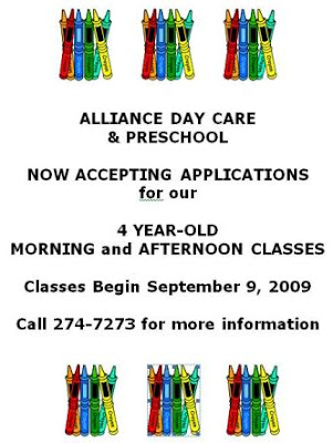 Day Care Advertisement