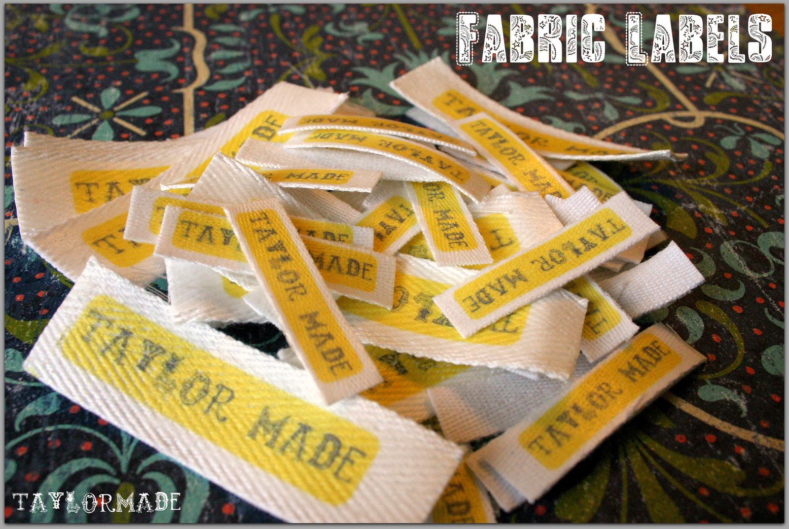 Fabric Labels Tutorial