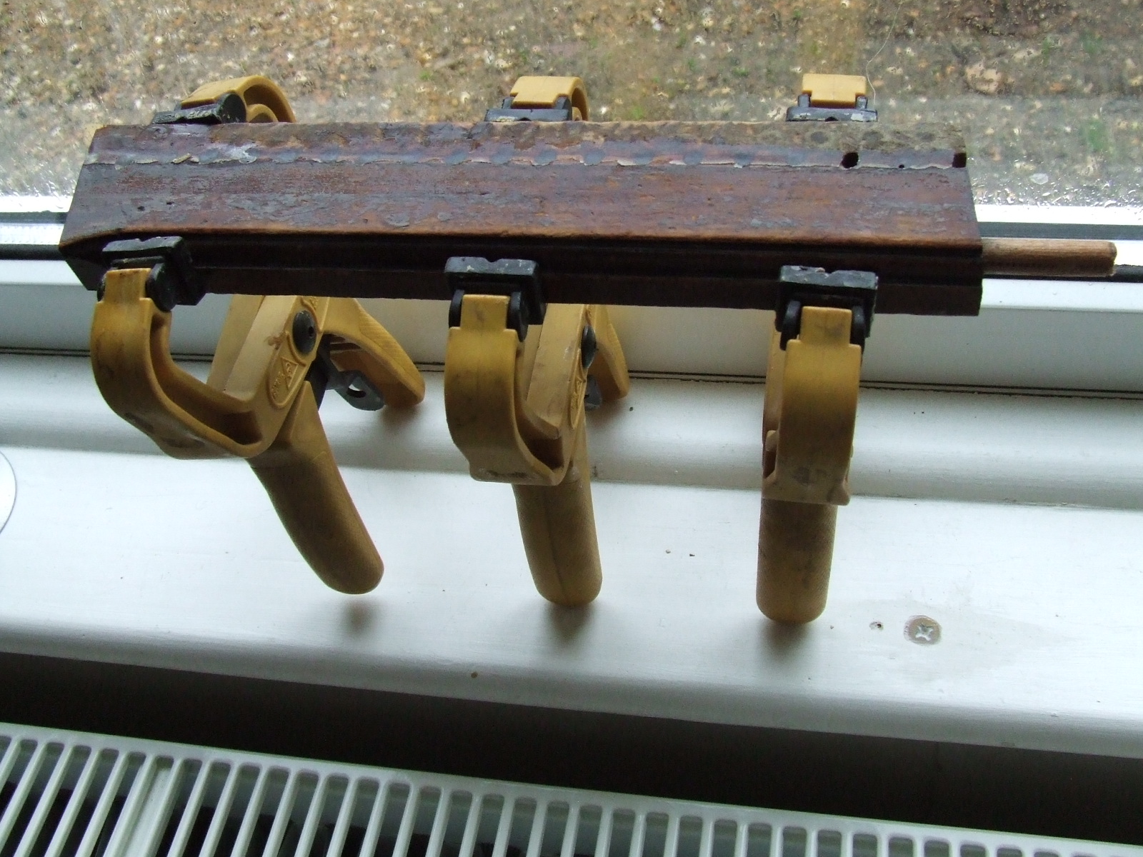 Former Glory Seat Weaving The split cane seat rail