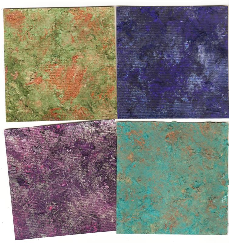 Creations from an Enigmatic Soul Faux handmade paper....