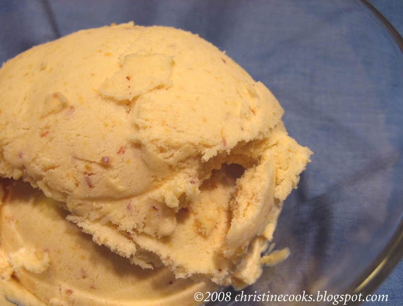Christine Cooks PeachQuince Ice Cream