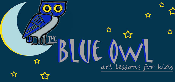 The Blue Owl: Art Lessons for Kids