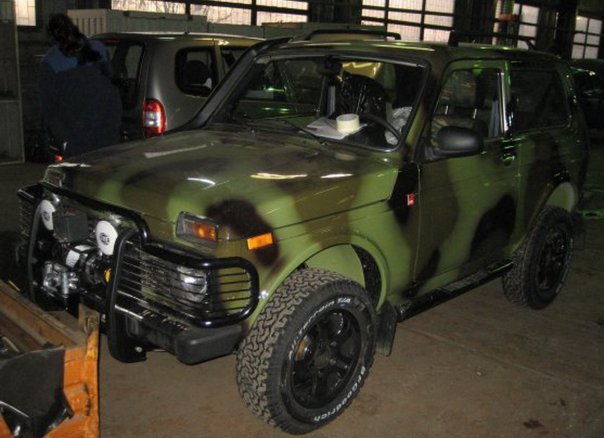 Lada ВАЗ 2121 4x4 камуфляж джунгли