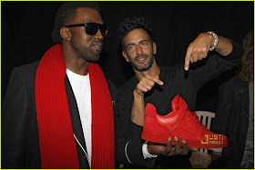 scarpe louis vuitton don kanye red