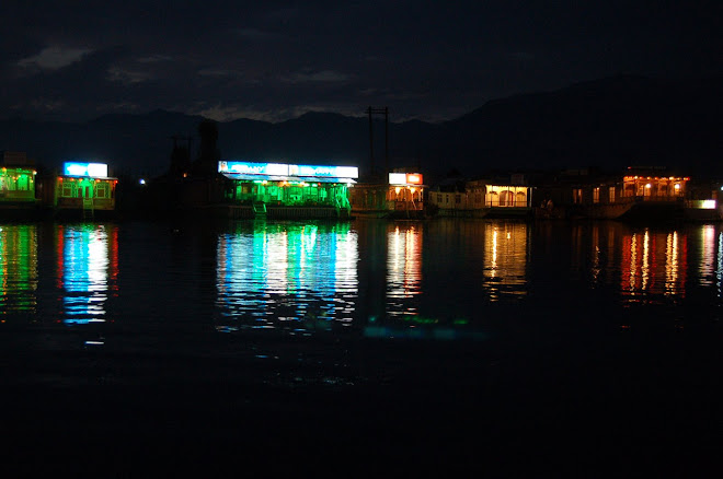 blue light and water