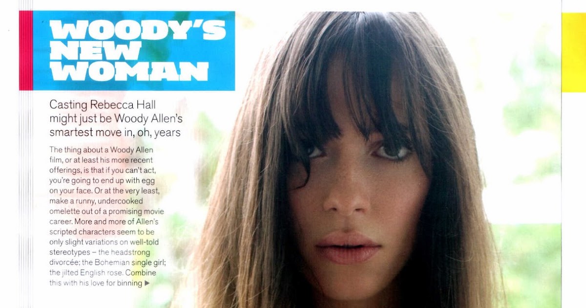 Momentary Bursts of Enthusiasm: Rebecca Hall in GQ magazine