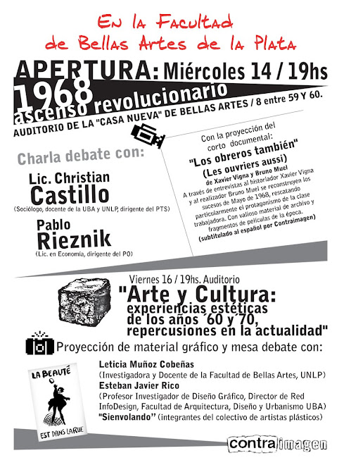 Las dos primeras actividades en La Plata