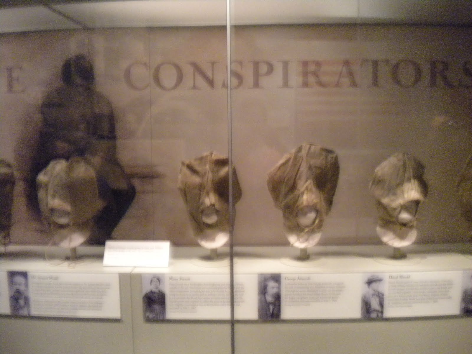 Lincoln Assassination Conspirator's Hoods on Display at the Smithsonian