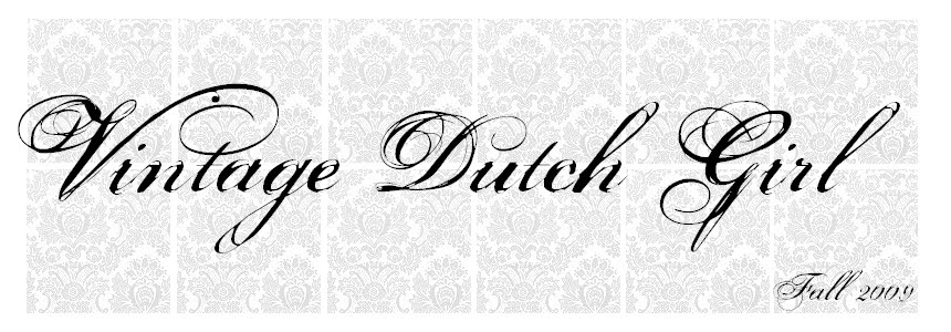 Vintage Dutch Girl