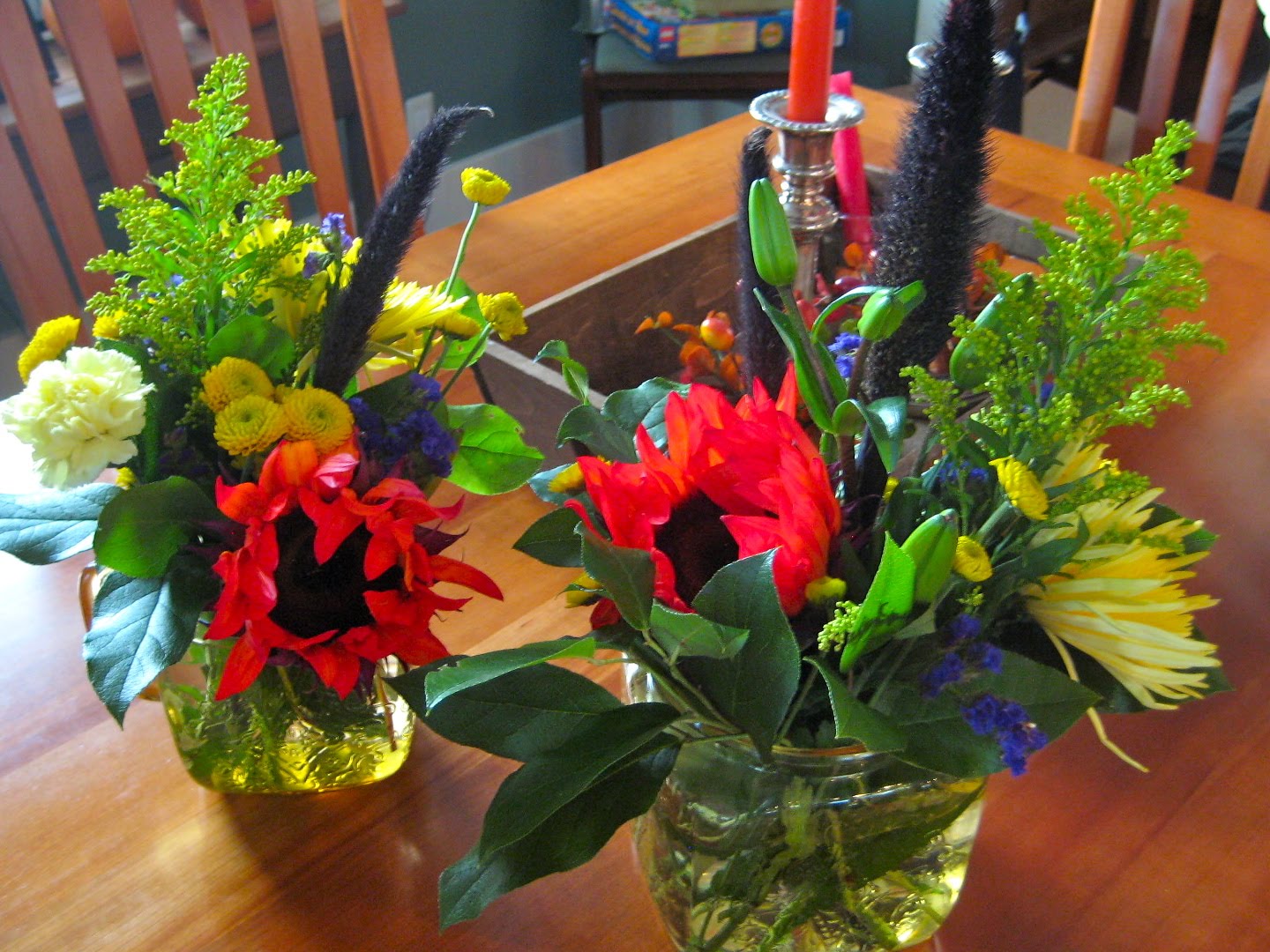 Karen B's Cooking Made Easy! Thanksgiving Table Centerpiece Made From