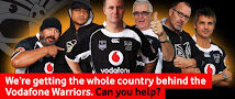 John Key and friends support the Warriors