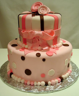 Girl Birthday Cake Design.