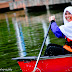 Keriangan berkayak di Tasik Shah Alam