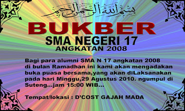 bukber sma negeri 17 jakarta'08