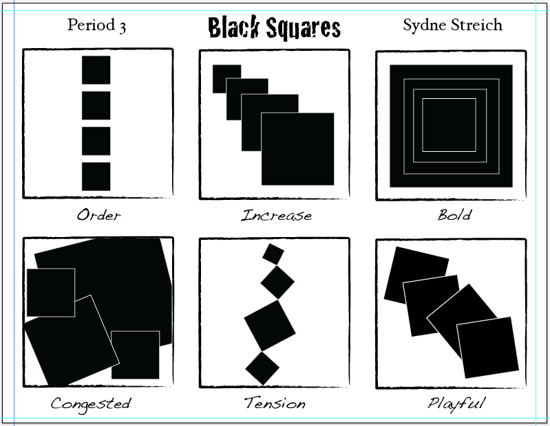 sydne's graphic design blog Black Squares