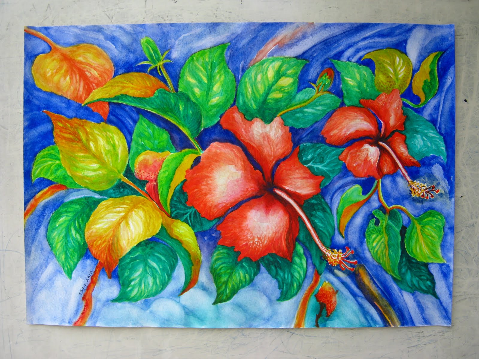 Batik Bunga Raya