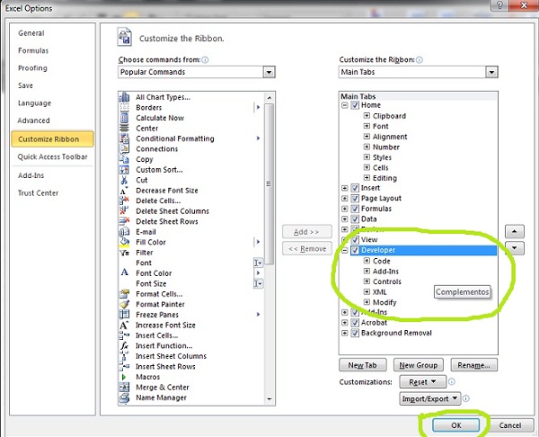 Como habilitar macros en excel