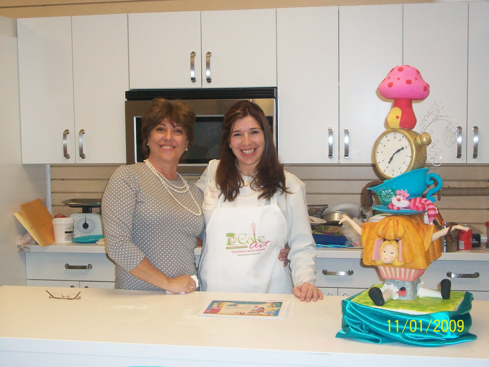 Cake designer TALLER EN " CAKEART" MIAMI FL.JULIO 2010