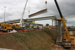 Novo viaduto na Avenida Brasil