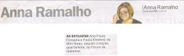 Mini Beau na coluna da Anna Ramalho- Jornal do Brasil