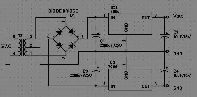 rangkaian power supplay