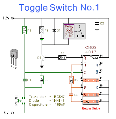 Rangkaian Toggle Switch With Relay |Koleksi Skema ... yamaha xs650 wiring diagram free picture schematic 